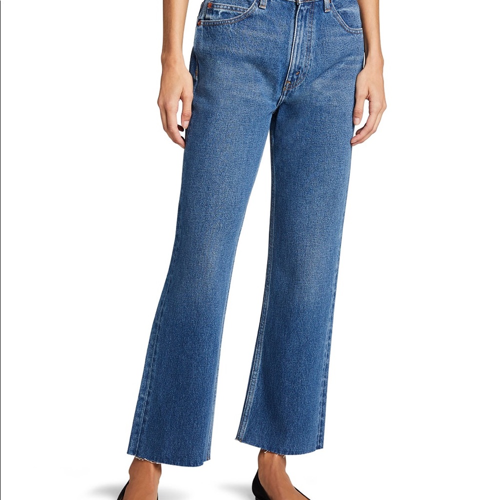 Re/Done 70s Crop Boot Jeans